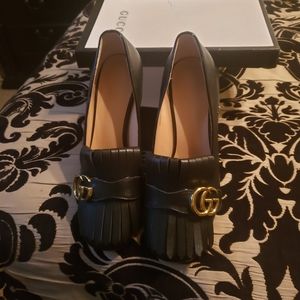 Black Gucci shoes